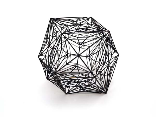 Nicola Bannerman sculpture crystal rhomb